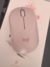 罗技（Logitech）M221轻音鼠标 无线鼠标 办公鼠标 对称鼠标 带无线微型接收器 茱萸粉 实拍图