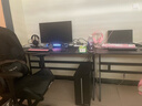 锦汐 电脑桌台式家用电竞桌椅套装办公桌简约书桌游戏桌书房写字桌子 100*60 单桌【炭纤维纹路桌面】 实拍图