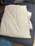 水星系列家纺100%双宫茧桑蚕丝正品蚕丝被抗菌加厚子母被全棉保暖冬季被芯床品 手工定位-月光白-已质检专柜正品 100%桑蚕丝 220x240cm【4斤+6斤】子母被 实拍图