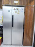 松下（Panasonic）【新品大白鲸】505L家用冰箱双开门平嵌大容量自由制冰一级能效节能嵌入式NR-EB51SPA-S银色 实拍图