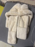 回力（Warrior）小熊帽子保暖围巾手套一体女冬季口罩围脖连帽护耳加厚四件套送人 实拍图