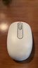 罗技（Logitech）M196 无线蓝牙鼠标 办公鼠标 笔记本商务办公家用 小巧便携 对称手型 珍珠白 实拍图