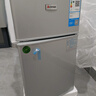 志高（CHIGO）小冰箱迷你小型家用冷藏冷冻两用宿舍出租房用双门办公室电冰箱节能省电 【店长推荐】48L银色【三天约一度电】 实拍图