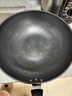 美厨（MAXCOOK）炒锅铁锅 带盖32cm无涂层精铁炒菜锅氮化 燃气电磁炉通用MCC4589 实拍图