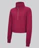 lululemon丨Scuba 女士超宽松款烟囱领卫衣*拉绒 LW3IFSS 浆果朗姆红 M /L 实拍图