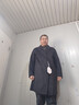 HLA海澜之家大衣男轻商务经典平驳领纯羊毛外套男冬季 实拍图