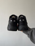 李宁运动鞋男鞋轻便透气网面拼接缓震跑步鞋黑色低帮软底休闲慢跑鞋 【透气网面】黑色(009款)-4 41.5 实拍图