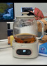 美的（Midea）花漾0胶水全玻璃全自动养生壶 办公室多功能煮茶壶 烧水壶恒温电热水壶煮茶器花茶壶1L YS10B101 实拍图