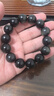石玥珠宝精品16mm彩虹眼天然黑曜石手串本命年转运珠水晶手链男女士款 实拍图