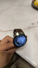 HUAWEI WATCH 5 46mm高端款航天级钛合金表壳木星棕素皮复合表带首创X-TAP智感窗eSIM通信华为智能手表 实拍图