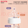 爱得利（evorie）奶嘴 宽口径 液体硅胶婴儿奶嘴 (十字孔) 9个月以上适用 2只装 实拍图
