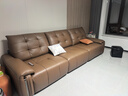 卡尔适真皮功能沙发客厅极简风直排头层电动沙发床零靠墙伸缩现代碧云间 【云端舒适坐感】3.3米多人位 【S级头层黄牛皮】豪华版 实拍图