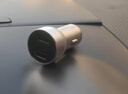 纽曼（Newmine）车载充电器点烟器一拖二双USB金属车充电压显示检测快充SX001-008 实拍图