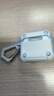 创思米 适用于AirPods四代保护套防摔机甲壳苹果四代无线蓝牙耳机套防丢机甲风创意手机支架 蓝色 实拍图