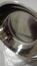 【不锈钢】和面盆厨房烘焙家用火锅盆洗菜打蛋汤锅盆醒面盆料理盆 32cm【秒杀专享】不锈钢 和面盆 实拍图