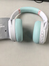 西伯利亚（XIBERIA）羽DM02 金标主动降噪 无线头戴式蓝牙耳机 超长续航 音乐游戏网课耳麦 适用于安卓苹果手机通用 DM02【天青白】-42dB降噪 实拍图