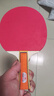 双鱼乒乓球拍横拍双拍套装 娱乐型兵乓球拍2只装附3球 036A 实拍图