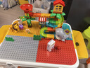 费乐（FEELO）兼容乐高大颗粒儿童拼装玩具新年礼物生日积木桌星桌124粒滑道 实拍图