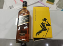 尊尼获加（JOHNNIE WALKER）洋酒 12年黑方黑牌500ml 苏格兰调和型威士忌无盒 实拍图