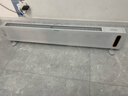 松下（Panasonic）踢脚线取暖器家用轻音石墨烯电暖器移动地暖居浴两用对流大面积电暖气节能制热卧室办公室暖气片 DS-A215ACW【升级三维超薄+AI语音】 实拍图
