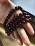 龍隐正宗小叶紫檀手串男女士款文玩手链檀香木佛珠子转运正品高端情侣 带金星款8mm*108颗（京仓速发） 实拍图