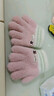 爱宝适婴儿手套秋冬保暖加绒宝宝拼色五指手套儿童分指手套 浅粉兔 2258 实拍图