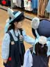 可英童装女童学院风连衣裙ZD兔子警官衣服儿童jk套装裙春秋季新款裙子 实拍图