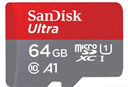 闪迪（SanDisk）64GB TF（MicroSD）内存卡 A1 U1 C10 至尊高速移动版存储卡 读速140MB/s 手机平板游戏机内存卡 实拍图