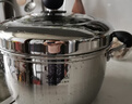 顺达（SND）304不锈钢加厚复底日式蒸锅单层多用汤煮锅明火电磁炉通用 实拍图