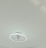 雷士（NVC）LED照明风扇灯智控吸顶吊扇灯奶油卧室餐厅摇头无极调光36瓦 实拍图