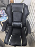 珂尔司电竞椅电脑椅子舒适久坐休闲宿舍大学生家用办公可升降座椅躺椅 舒适乳胶-黑色转椅+双枕-无搁脚 实拍图