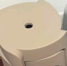 星恺塑料凳子家用椅子板凳可叠放加厚风车高凳子 YK080 驼色*2灰白 实拍图
