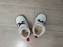 泰兰尼斯秋冬季新款学步鞋中高帮男宝宝鞋气泵防滑防踢机能鞋子 白/红 秋季超纤 20 鞋内长13.5cm适合脚长12.5 实拍图