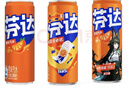 可口可乐（Coca-Cola）芬达Fanta 橙味汽水摩登罐碳酸饮料330ml*24罐 包装随机发 实拍图