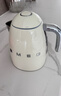 SMEG/斯麦格复古电热水壶KLF04烧水壶大容量家用不锈钢恒温养生壶泡茶热牛奶自动断电保温生日新年礼物 1.7L 奶白色 实拍图