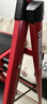 星奇堡 家用梯子工程梯折叠多功能人字梯伸缩室内加厚两用梯子 加厚五步梯-红色 实拍图