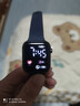 其他品牌高颜值LED手表时尚方形学生科技感超强夜光数字个性运动 雾霾蓝 实拍图