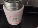 膳魔师（THERMOS）儿童焖烧杯316L不锈钢宽口焖烧罐学生带饭保温辅食罐学生带勺TCLD 实拍图