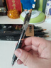 晨光（M&G）文具 小金戒1008按动中性笔0.5速干ST头签字笔黑笔商务考试水笔高颜值办公用品 12支装AGP0230HA 实拍图