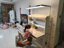 京东京造沐光桌100w护眼大路灯儿童学习桌书桌椅套装升降学生写字桌1.2m棕 实拍图
