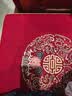 多满屋新中式红木沙发坐垫套罩实木家具沙发垫防滑垫子高端定制四季通用 富贵满堂-红色-冬夏两用双面-斜纹金纯色/多丽丝麻绣花 0.1cm*0.1cm 专业定制设计 实拍图