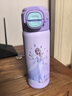 迪士尼水杯316不锈钢保温杯保冷杯520ML杯子双饮儿童水杯 6649冰雪奇缘 实拍图