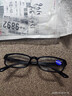 高档减龄老花镜护目平光防蓝光眼镜显年轻中老年人老花眼镜 黑色【1付】 老花200度【参考55-59岁】 实拍图