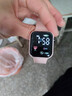 其他品牌高颜值LED手表时尚方形学生科技感超强夜光数字个性运动 粉红色 实拍图