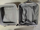 汉客行李箱男拉杆箱女登机旅行箱14英寸象牙白密码箱镇店之宝再次升级 实拍图