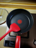 特福（Tefal）平底锅家用牛排不粘煎锅少油烟有钛煎饼锅电磁炉燃气灶通用24cm 实拍图
