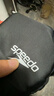 速比涛（Speedo）成人泳帽聚酯纤维纯色游泳布帽入门款舒适不勒轻盈透气 黑色 实拍图