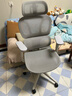 网易严选半佛推荐 小蛮腰双背人体工学椅转椅 办公椅电脑椅 【S9pro】云白无搁脚(尼龙五角脚) 无脚托 实拍图