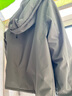 美津浓户外棉服男秋冬夹克外套上衣连帽防风保暖百搭登山服 海绿色  XL 实拍图