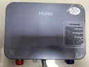 海尔（Haier）国家补贴15%即热式小厨宝电热水器 55MINI蓝 5500W无级变频节能 即开即热智能恒温家用厨房热水宝 实拍图